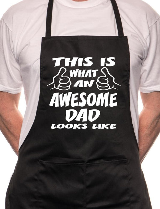 This Is What Awesome Dad BBQ Cooking Apron