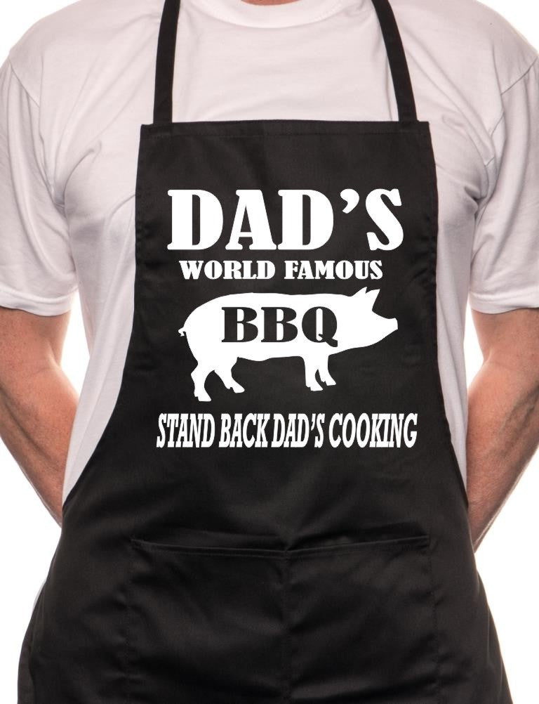 Dad's Famous Barbeque BBQ Cooking Apron