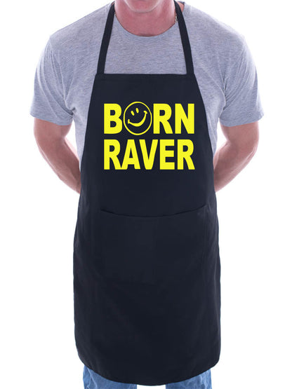 Born Raver Dance Clubbing BBQ Cooking Apron