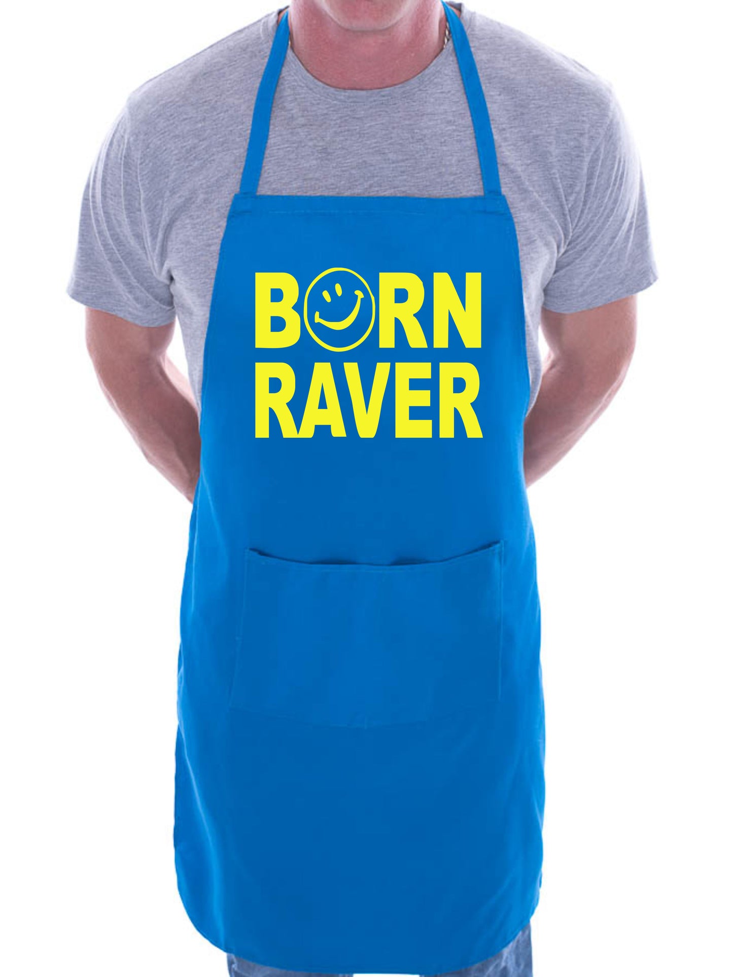 Born Raver Dance Clubbing BBQ Cooking Apron