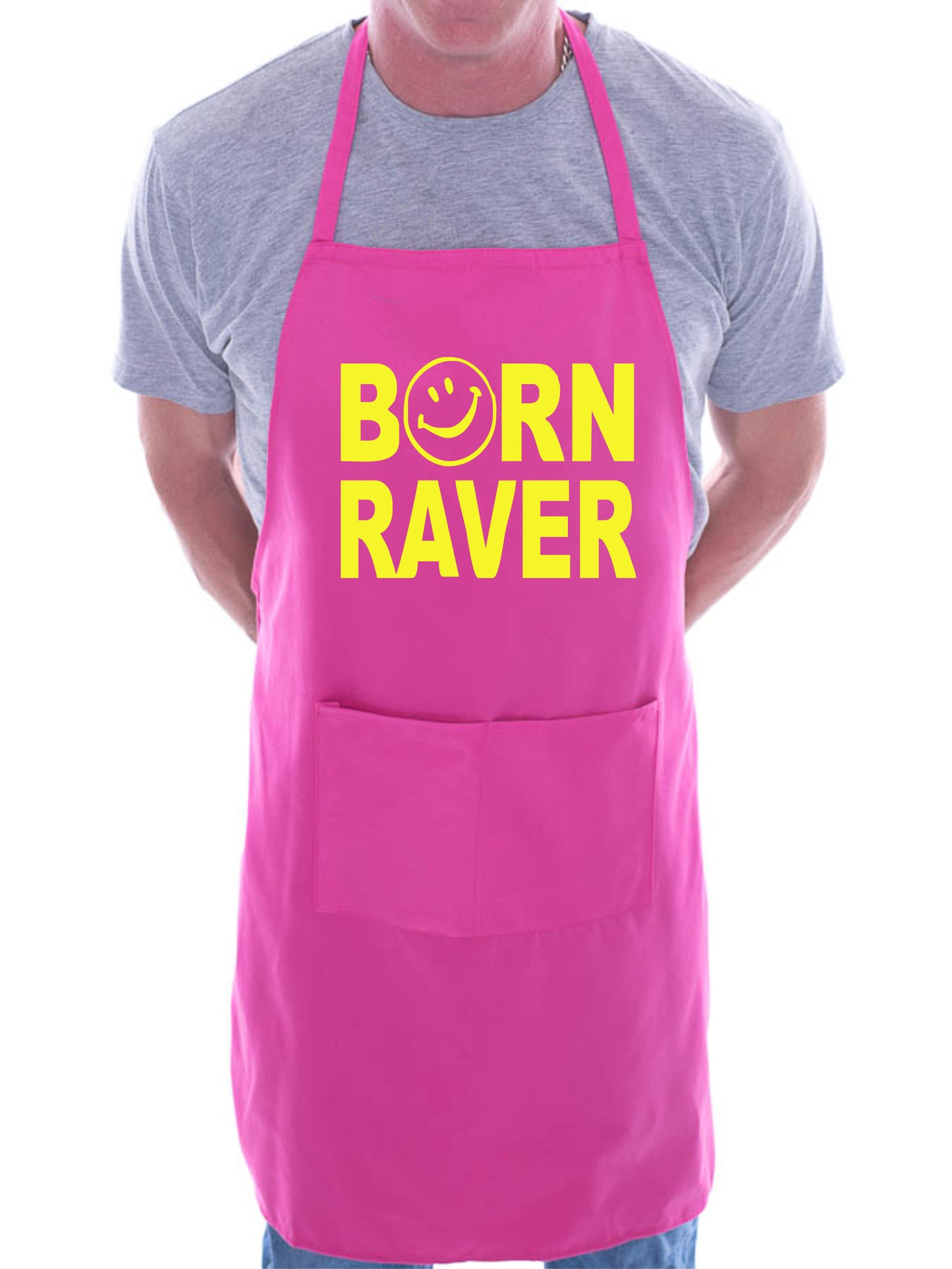 Born Raver Dance Clubbing BBQ Cooking Apron