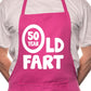Adult 50 Year Old Fart Birthday BBQ Cooking Funny Novelty Apron