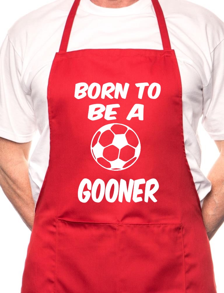 Born To Be Gooner BBQ Cooking Apron