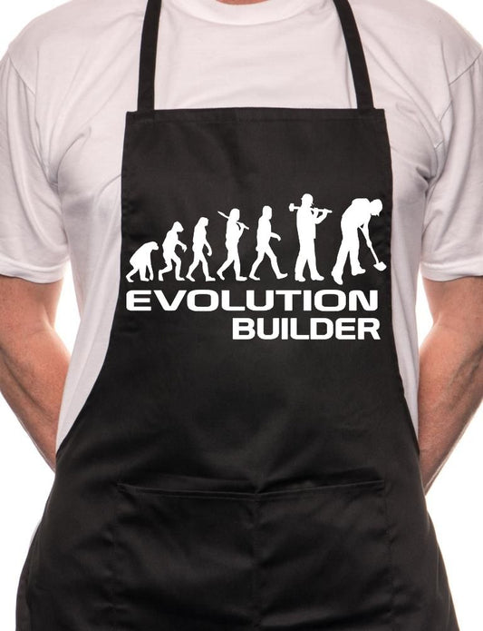 Evolution Of Builder BBQ Cooking Apron