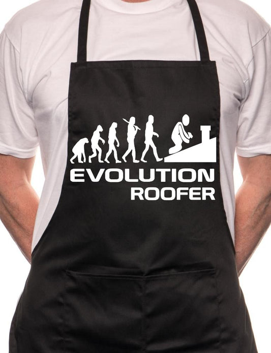 Evolution Of Roofer BBQ Cooking Apron