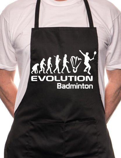 Evolution Of Badminton BBQ Cooking Apron