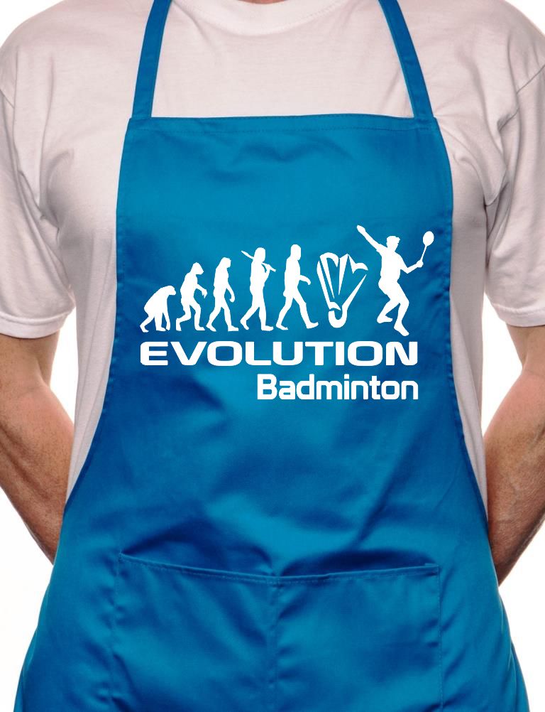 Evolution Of Badminton BBQ Cooking Apron