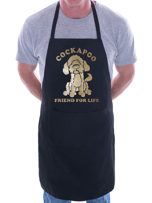 Adult Cockapoo Dog Lover Gift BBQ Cooking Funny Novelty Apron