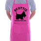 Adult Scottie Dog Lover BBQ Cooking Funny Novelty Apron