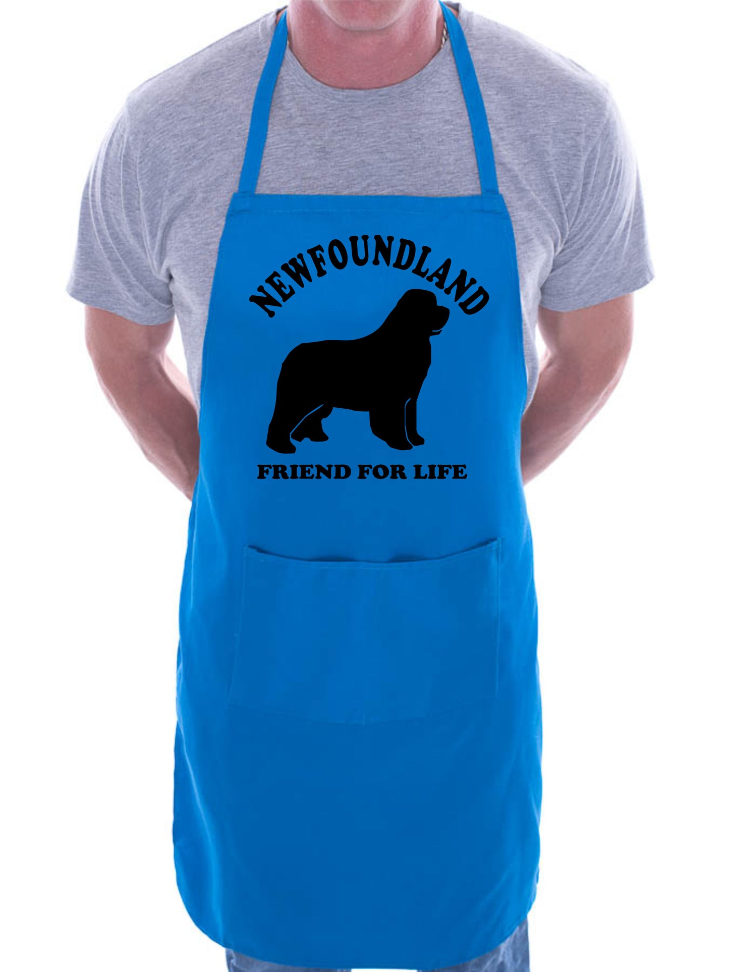 Newfoundland Dog Lover BBQ Cooking Apron