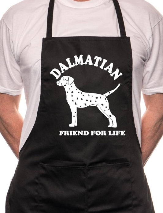 Dalmation Dog Lover BBQ Cooking Funny Novelty Apron