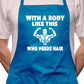 Adult With A Body Like This BBQ Cooking Funny Novelty Apron