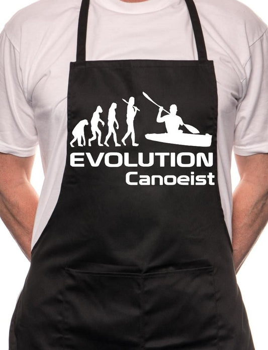 Evolution Of Canoeist BBQ Cooking Apron