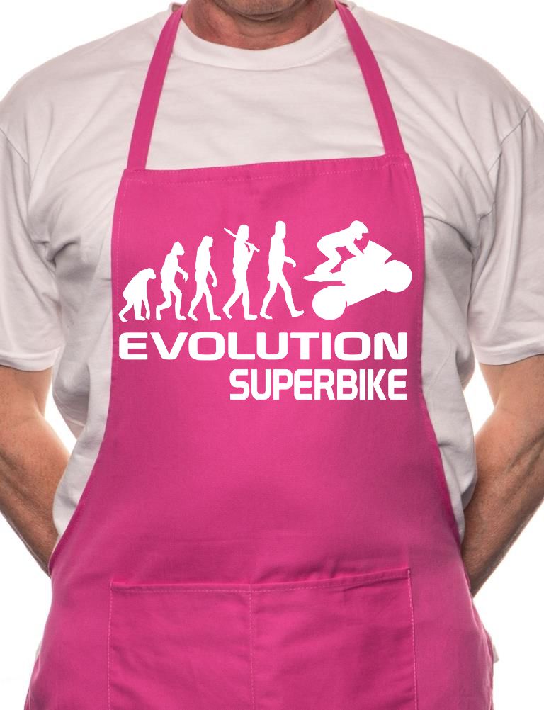 Evolution Of A Superbike BBQ Cooking Apron