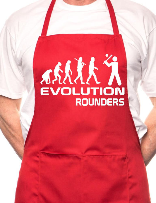 Adult Evolution Of Rounders BBQ Cooking Funny Novelty Apron