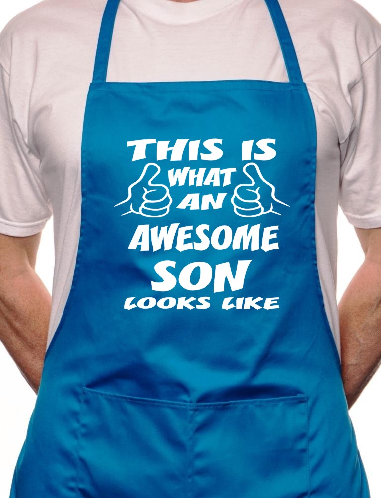 This Is What Awesome Son BBQ Cooking Apron