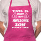 This Is What Awesome Son BBQ Cooking Apron