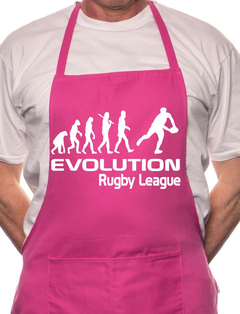 Evolution Of Rugby League BBQ Cooking Apron