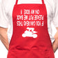 Adult If You Can Read This Motorbike BBQ Cooking Funny Novelty Apron