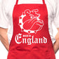 Adult Made In England British Bulldog BBQ Cooking Funny Novelty Apron