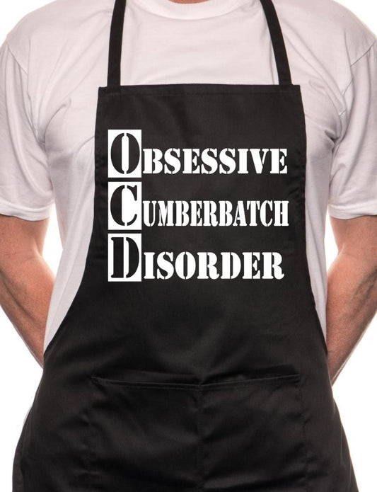 Obsessice Cumberbatch Sherlock BBQ Cooking Apron