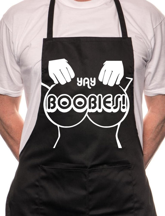 Yah Boobies BBQ Cooking Apron