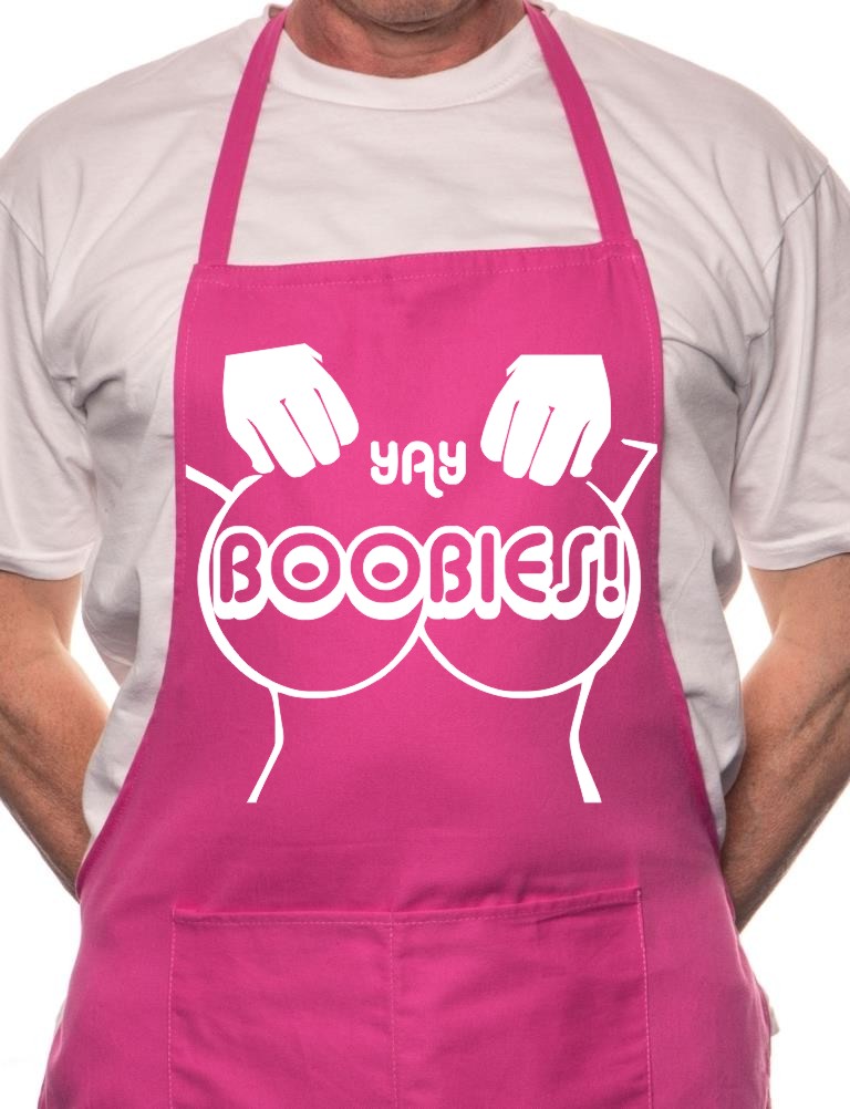 Yah Boobies BBQ Cooking Apron