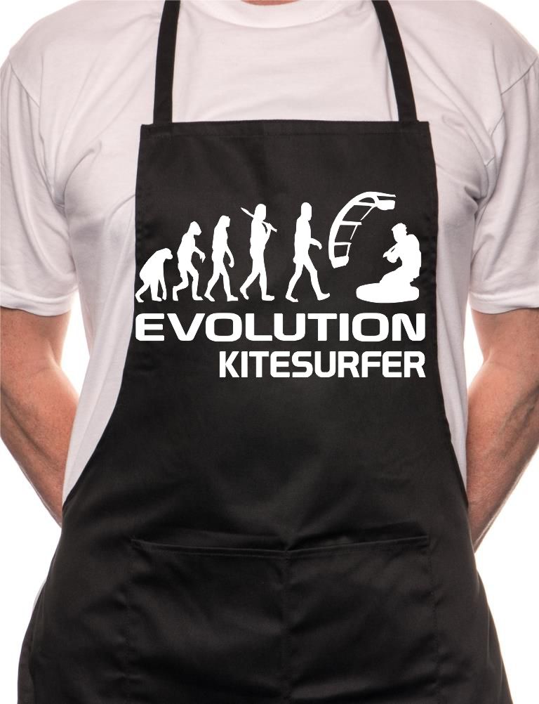 Evolution Of A Kitesurfing BBQ Cooking Apron