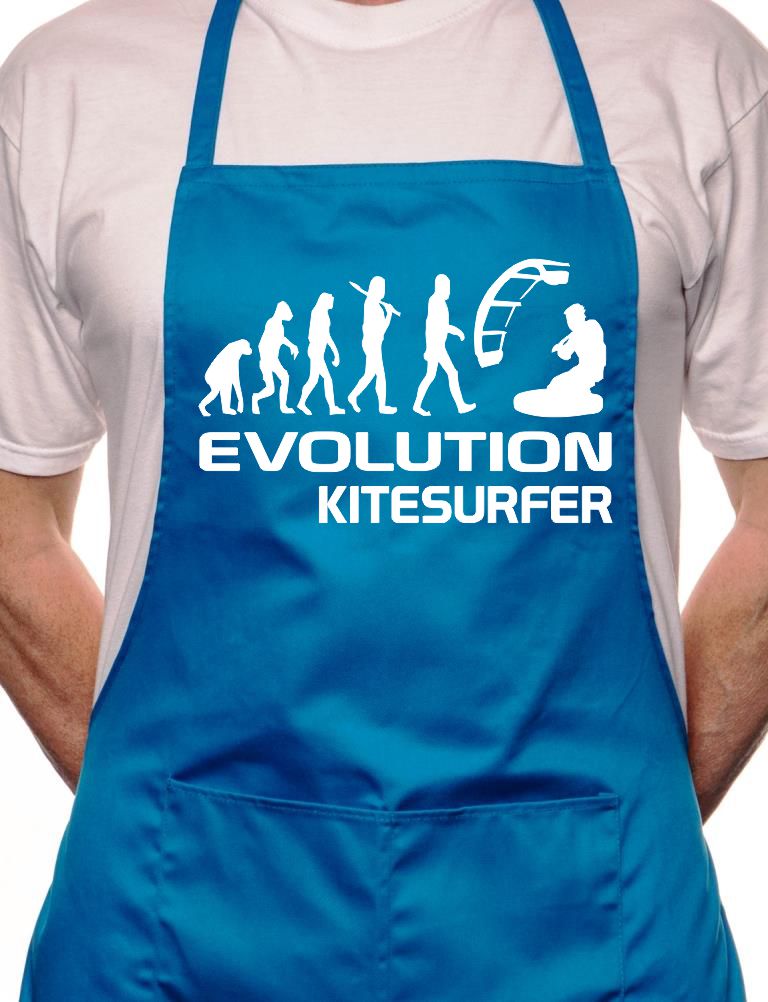 Evolution Of A Kitesurfing BBQ Cooking Apron