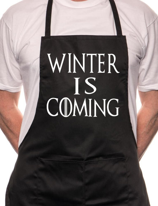 Winter Is Coming Games Thrones BBQ Cooking Apron