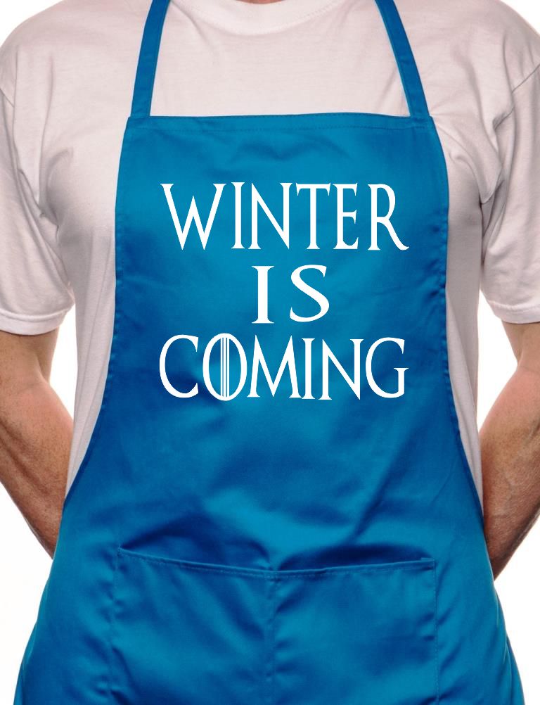 Winter Is Coming Games Thrones BBQ Cooking Apron