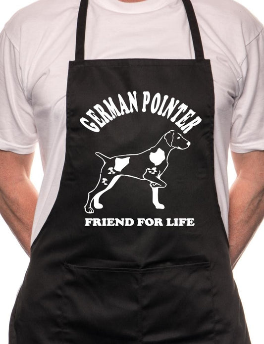 German Pointer Dog Lover Gift BBQ Cooking Apron