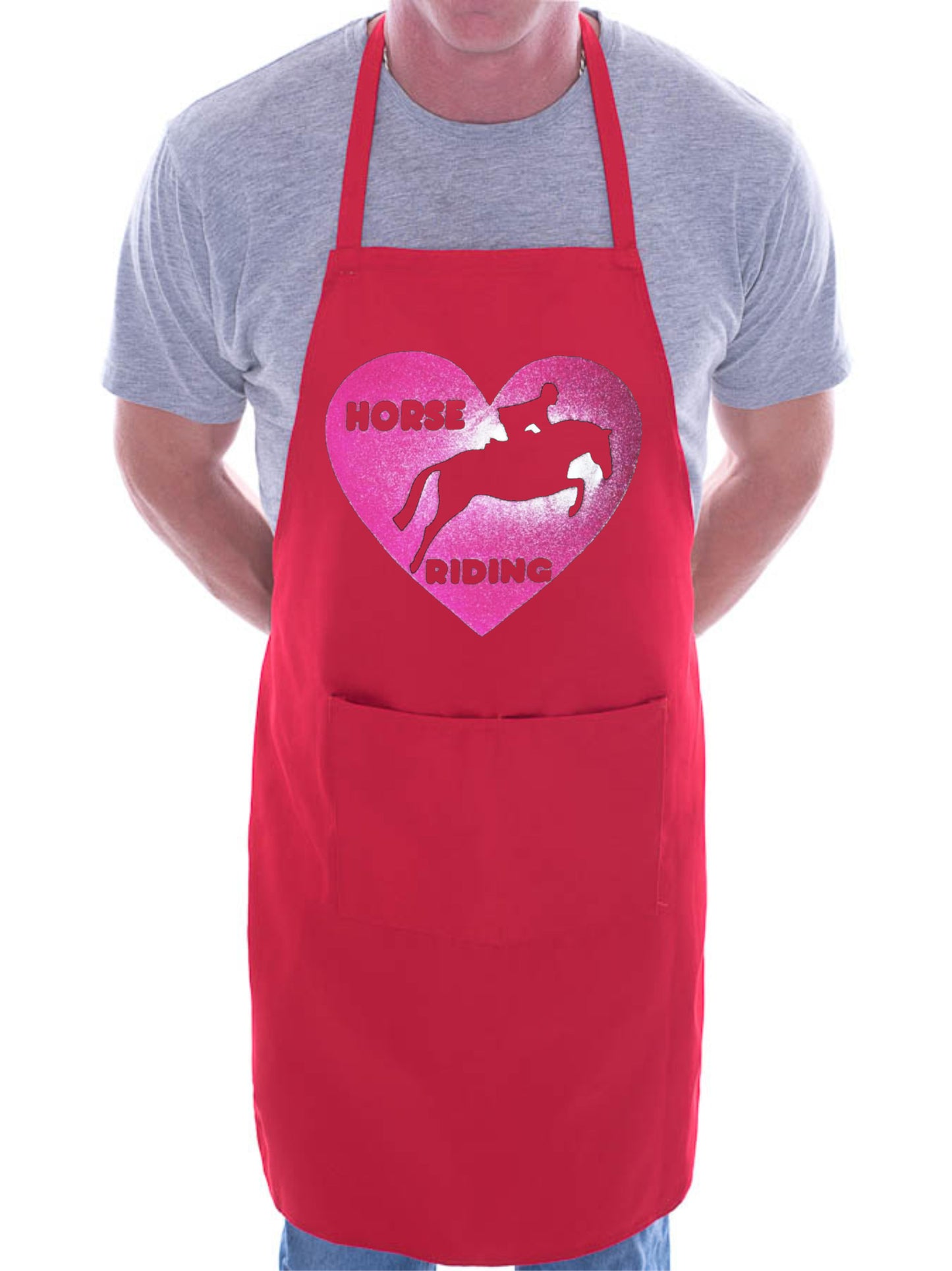 Horse Riding Pony BBQ Cooking Apron