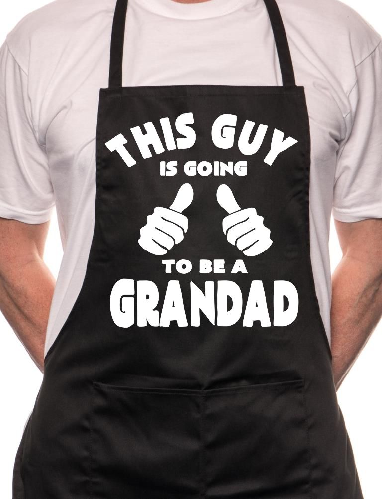 This Guy Going To Be Grandad BBQ Cooking Apron