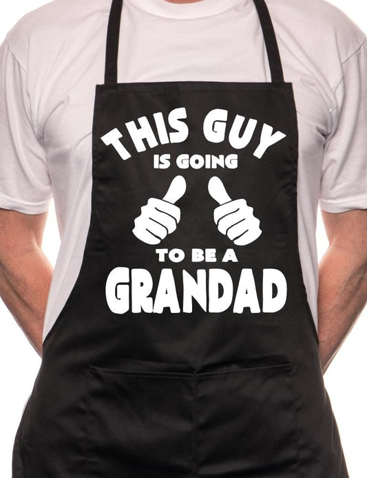 This Guy Going To Be Grandad BBQ Cooking Apron