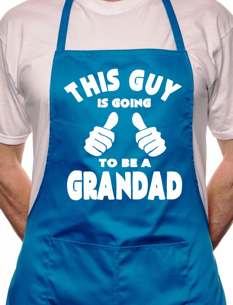 This Guy Going To Be Grandad BBQ Cooking Apron