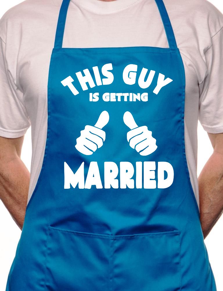 This Guy Going Is Getting Married BBQ Cooking Apron