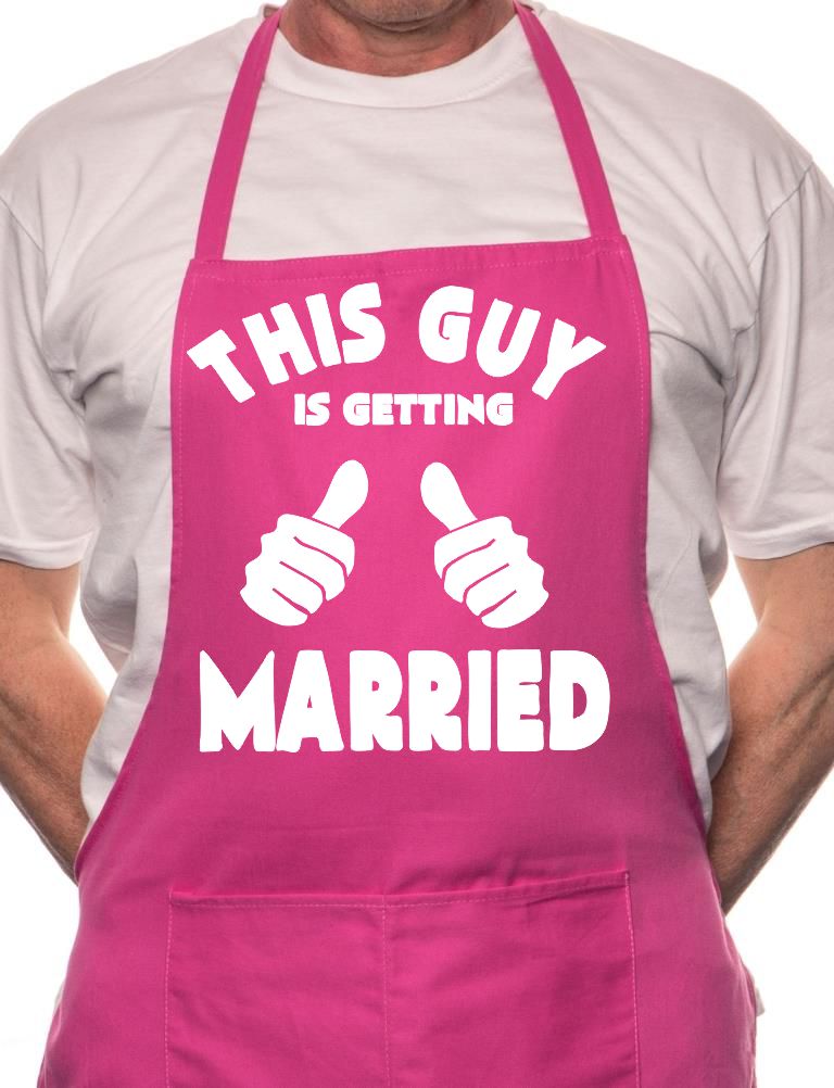 This Guy Going Is Getting Married BBQ Cooking Apron