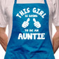 This Girl Going To Be Auntie BBQ Cooking Apron