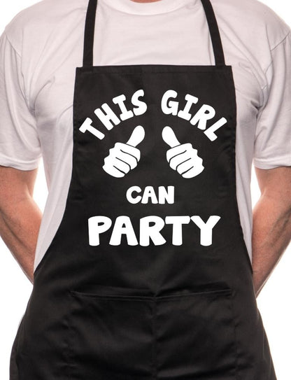 This Girl Can Party Cooking Apron