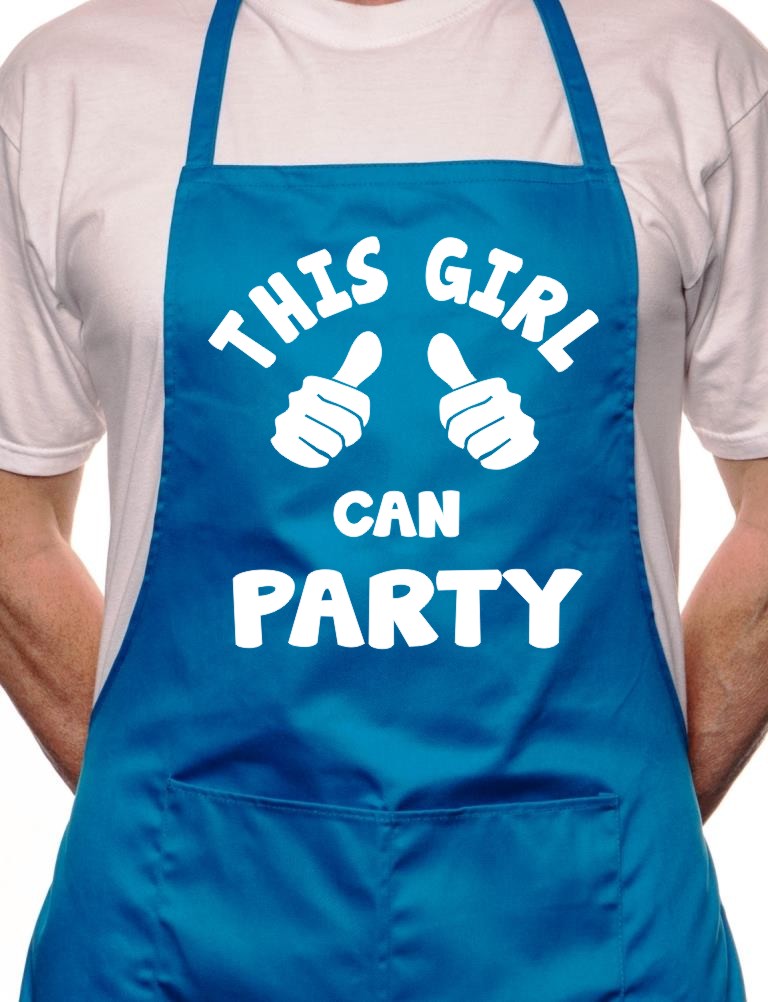 This Girl Can Party Cooking Apron