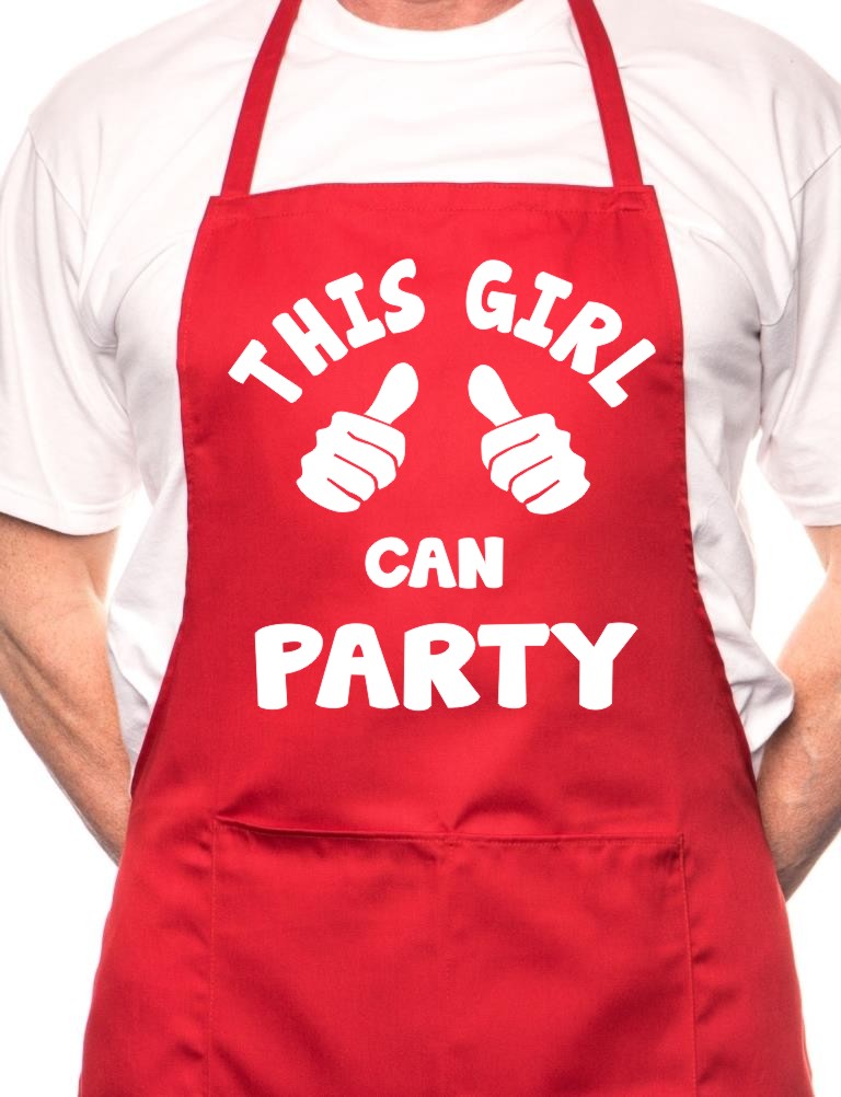 This Girl Can Party Cooking Apron