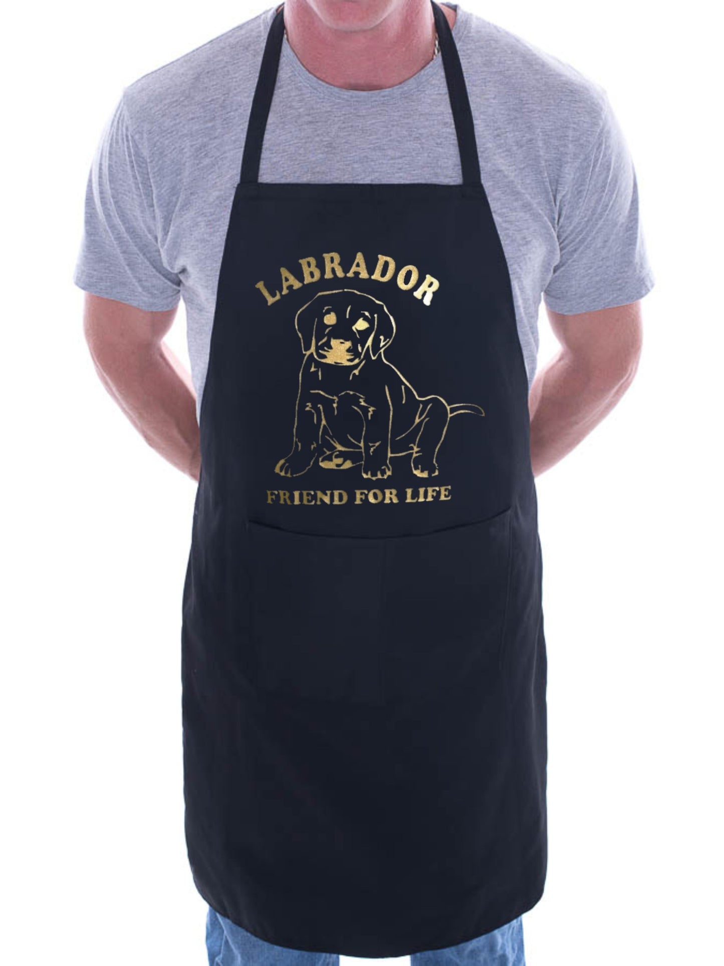 Labrador Dog Lover Gift BBQ Cooking Apron