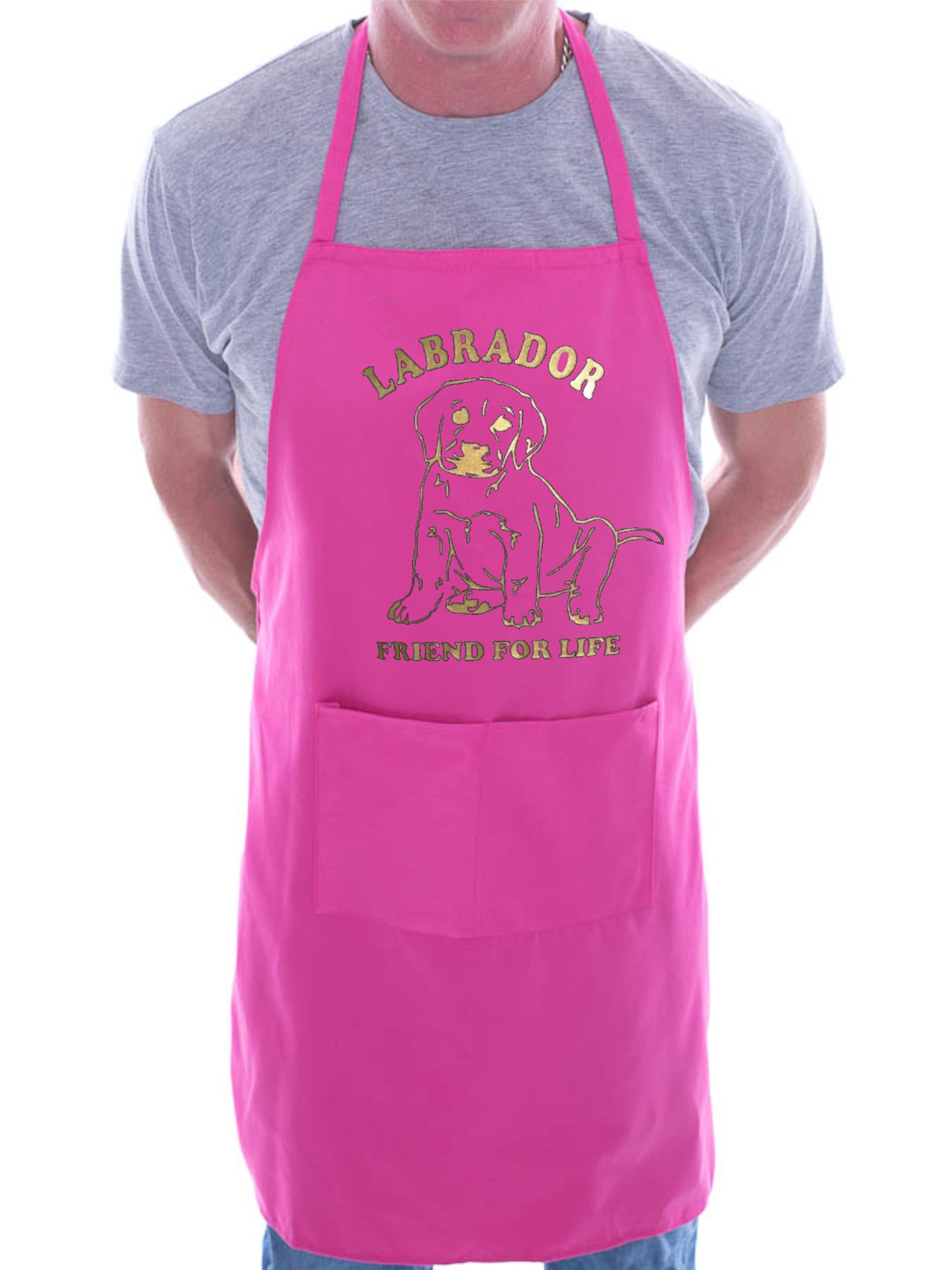 Labrador Dog Lover Gift BBQ Cooking Apron