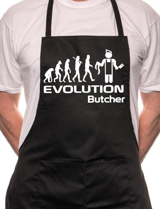 Evolution Of A Butcher BBQ Cooking Apron