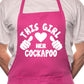 Adult This Girl Loves Her Cockapoo Dog BBQ Cooking Funny Novelty Apron