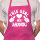 Adult This Girl Loves Her Labradoodle Dog BBQ Cooking Funny Novelty Apron