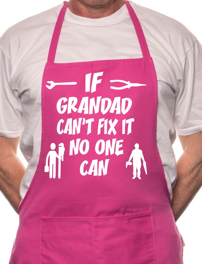 If Grandad Can't Fix It BBQ Cooking Apron