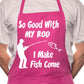 Adult So Good With My Rod Fishing BBQ Cooking Funny Novelty Apron