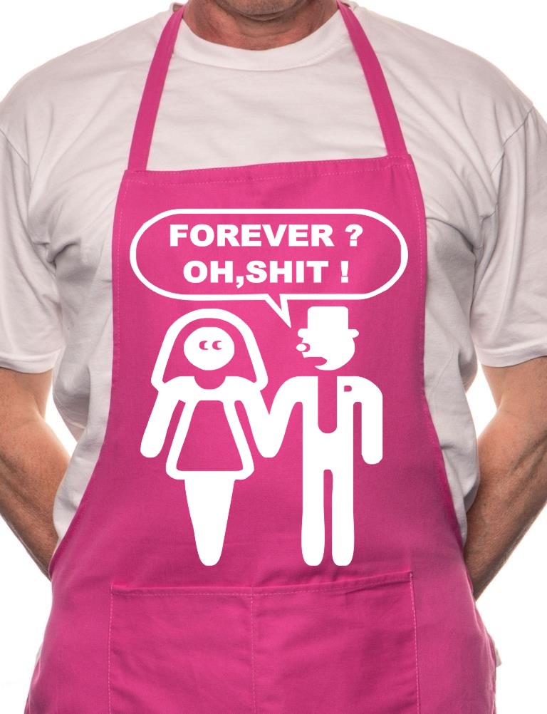 Forever Oh S**T Stag Hen Party BBQ Cooking Apron